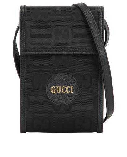 Off The Grid Mini Bag, &pound;395, Handbags, Black, Canvas, Front view